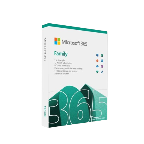 Microsoft 365 Family - Full Packaged Product