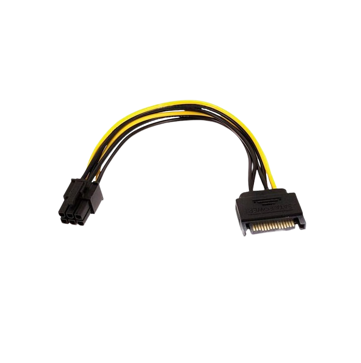 SATA to 6PIN Power Adapter
