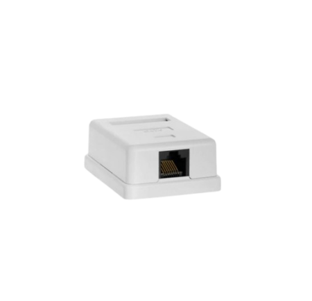 RJ45 Single Port Surface Mount Wall Box
