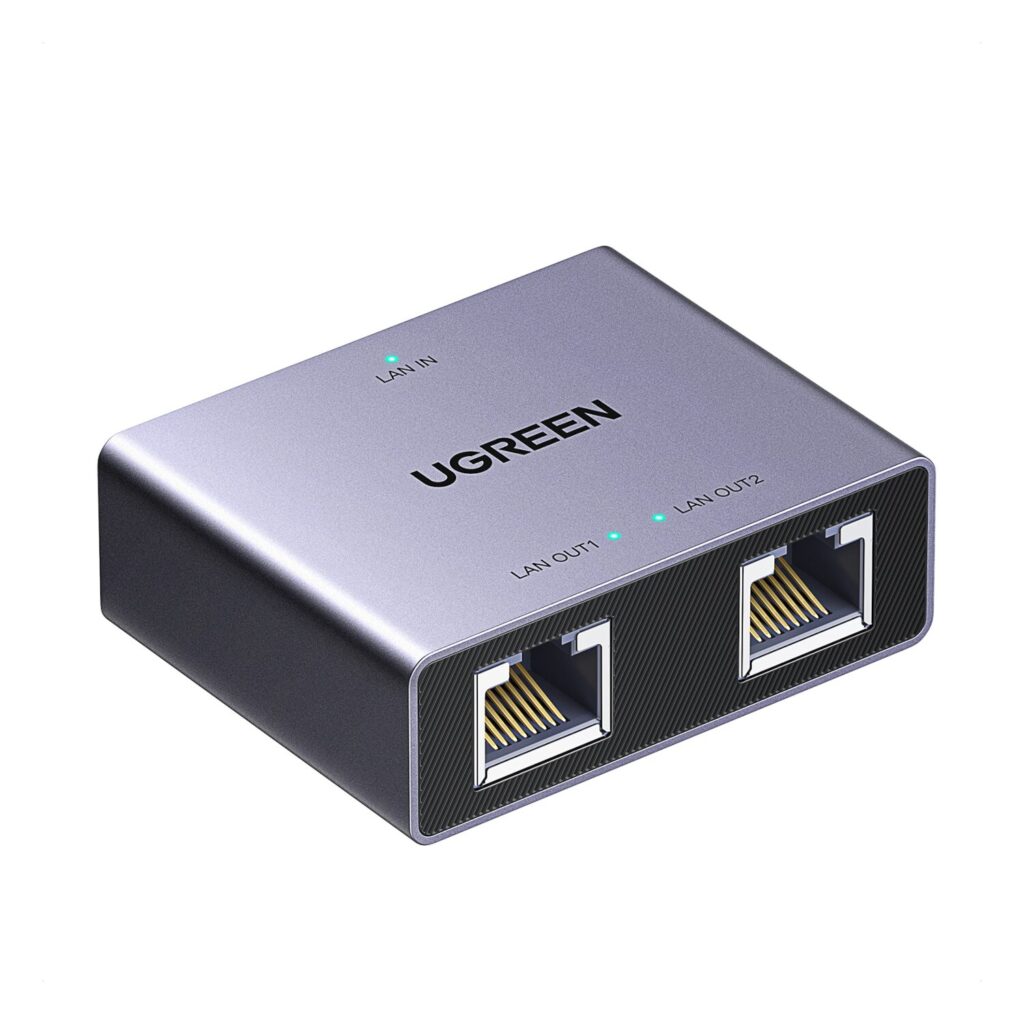 Ugreen 1-to-2 Gigabit Ethernet Splitter